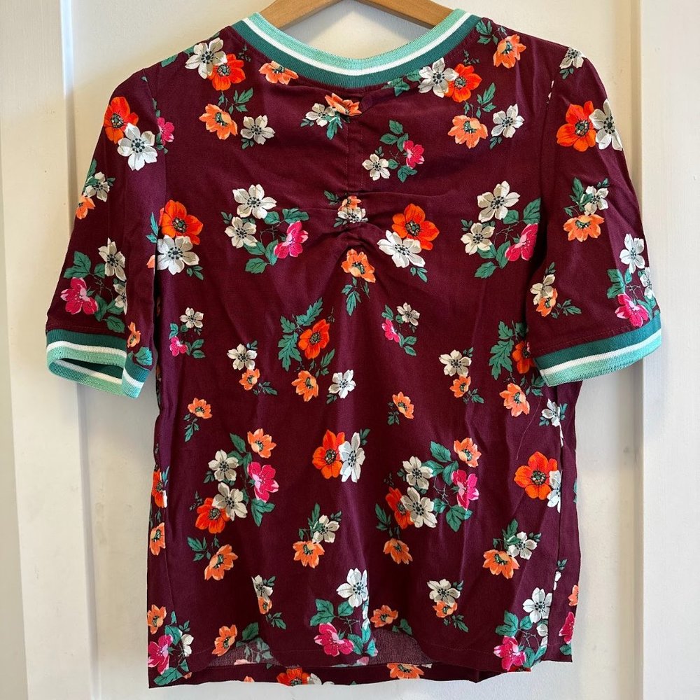 Maje Floral Blouse